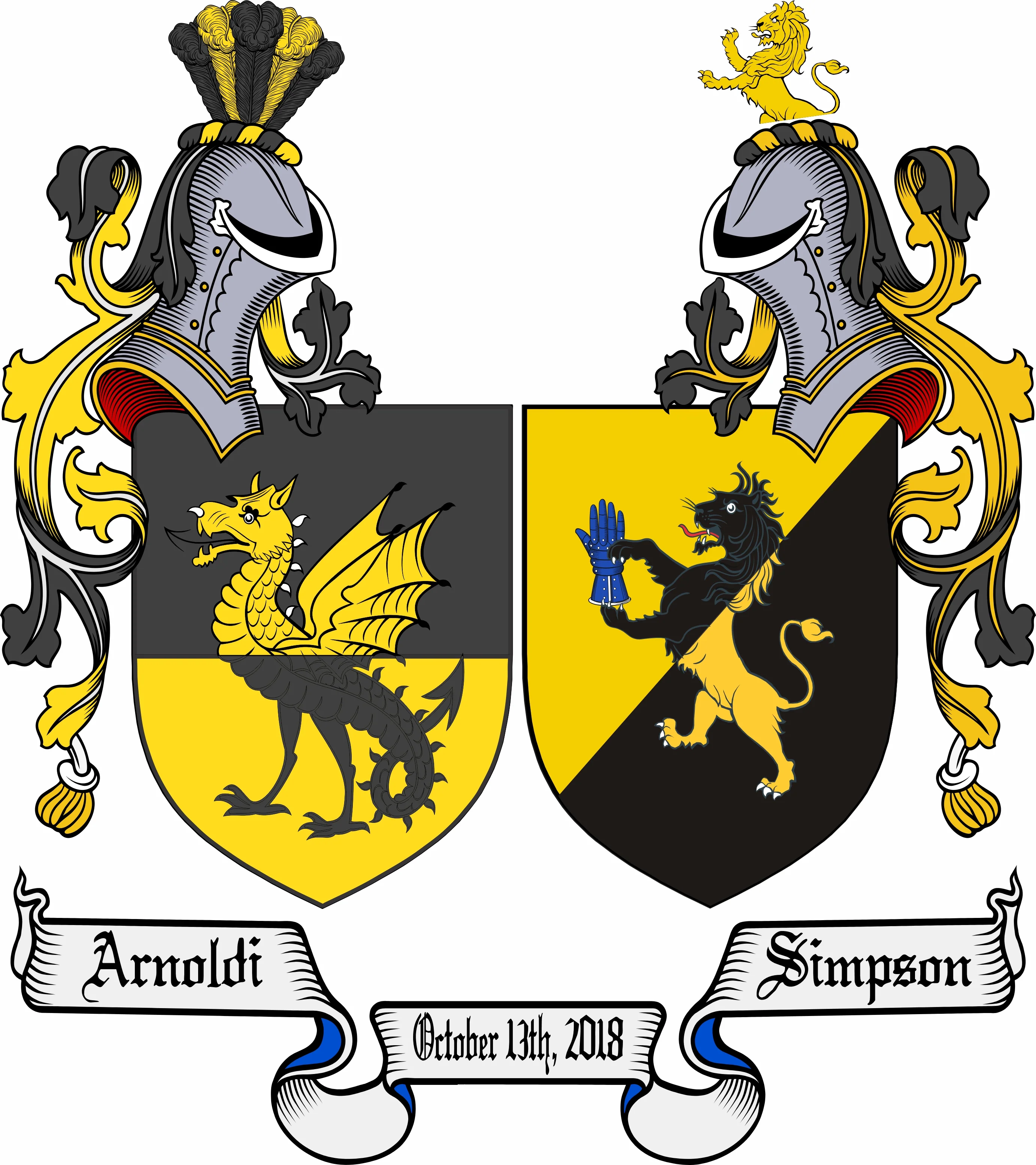 Marriage Coat of Arms Download